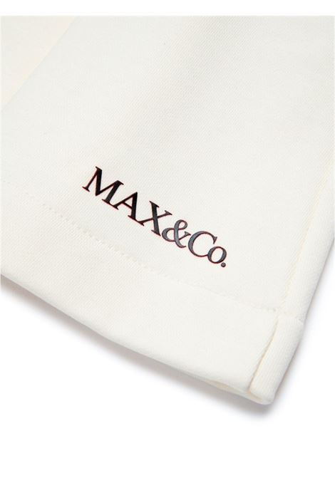 MAX&CO. KIDS Gonna Corta a Pieghe Bianca - MAX&CO. KIDS Shopping online