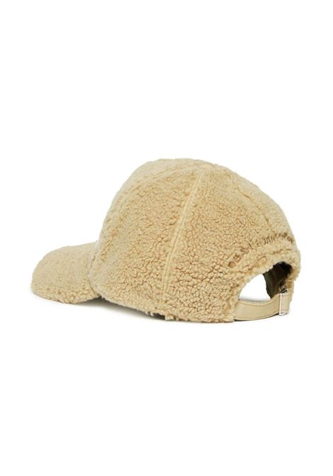 DSQUARED2 KIDS Cappello Da Baseball Icon In Teddy Beige - DSQUARED2 KIDS Offerta San Valentino