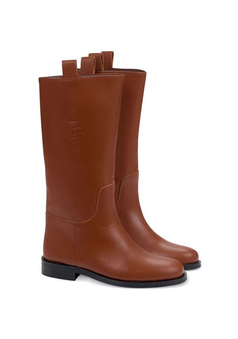 ETRO KIDS Stivali Pegaso Marroni - ETRO KIDS Latest stili