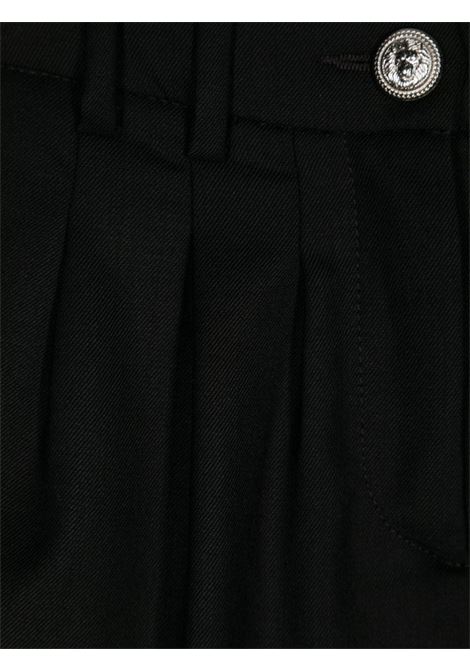 BALMAIN KIDS Shorts Sartoriali Pierre Balmain Neri - BALMAIN KIDS Sostegno trimestrale