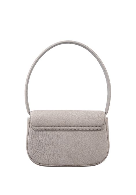DIESEL Borsa 1DR In Pelle Arida Grigia - DIESEL Enormi sconti
