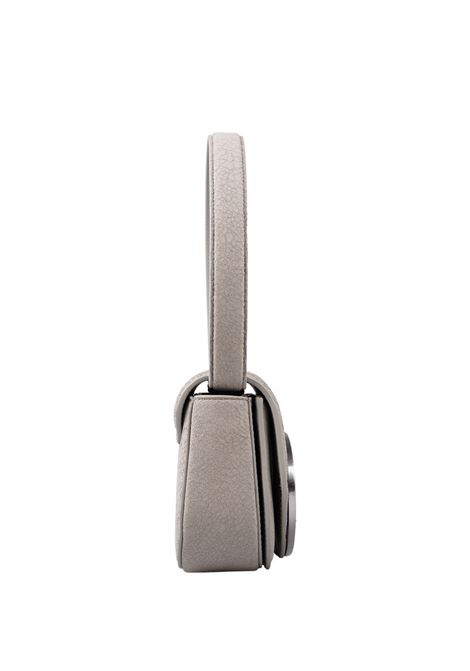DIESEL Borsa 1DR In Pelle Arida Grigia - DIESEL Enormi sconti