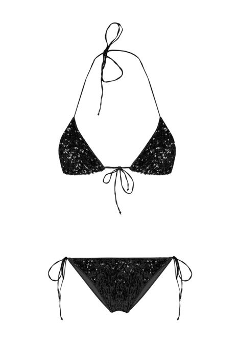 OSEREE Microkini Di Paillettes Nero - OSEREE Promozione