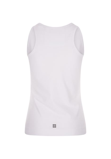 GIVENCHY Canotta Slim GIVENCHY Archetype In Cotone Bianco - GIVENCHY Fino Al -60%