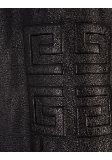 GIVENCHY Bomber Corto GIVENCHY Nero In Lana e Pelle - GIVENCHY Shopping Online