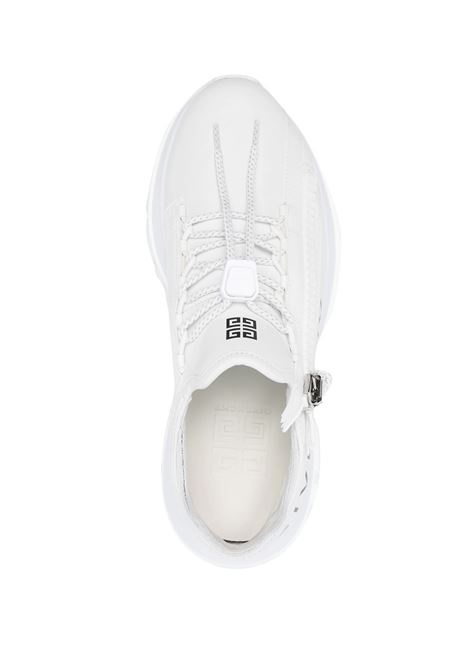 GIVENCHY Sneakers Da Running Spectre In Pelle Bianca Con Zip - GIVENCHY Affare Del Giorno