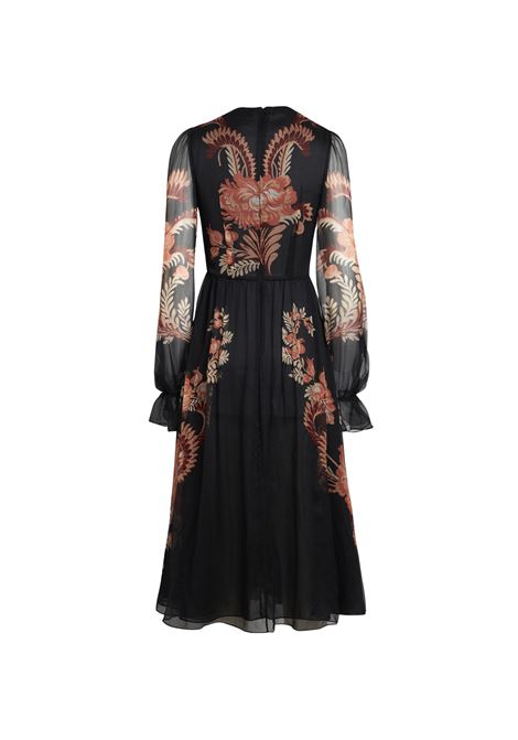 ETRO Abito In Chiffon Nero Stampato - ETRO Convenienza