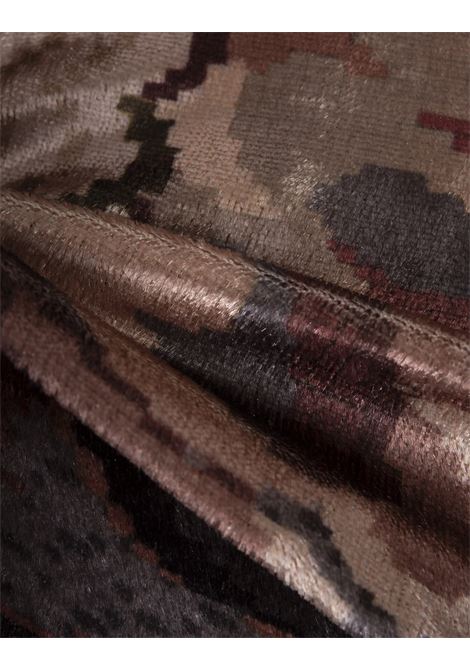 ETRO Top In Ciniglia Stampata Grigio - ETRO Presa