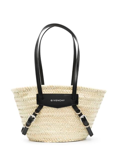 GIVENCHY Cesto Voyou Piccolo In Rafia Nero - GIVENCHY Economico