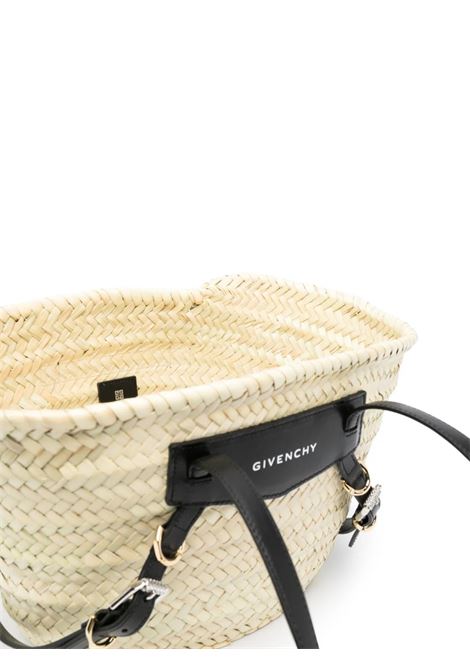 GIVENCHY Cesto Voyou Piccolo In Rafia Nero - GIVENCHY Economico