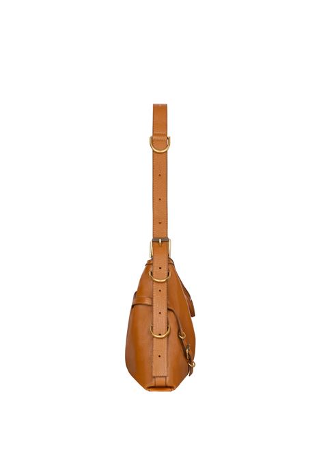 GIVENCHY Borsa Voyou Media In Pelle Toffee - GIVENCHY In Saldo