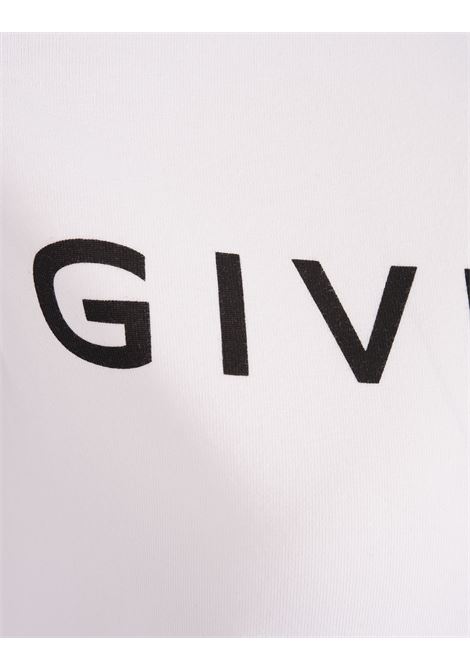 GIVENCHY T-Shirt Slim GIVENCHY Archetype In Cotone Bianco/Nero - GIVENCHY Moda