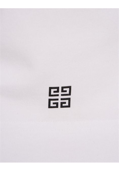 GIVENCHY T-Shirt Slim GIVENCHY Archetype In Cotone Bianco/Nero - GIVENCHY Moda