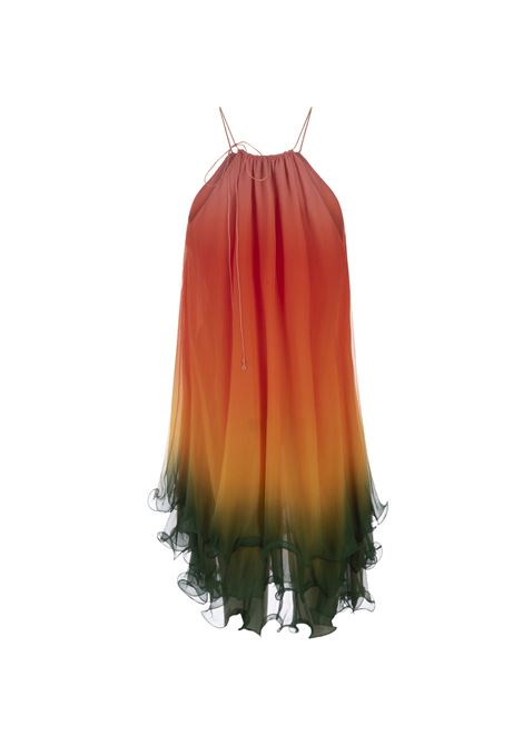 CASABLANCA Rainbow Gradient Cocktail Dress - CASABLANCA Sconto di tempo limitato