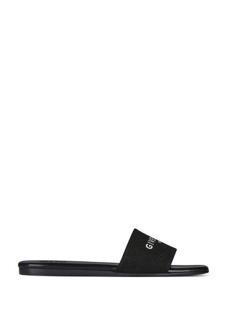 GIVENCHY Mule Piatte 4G In Tela Nera - GIVENCHY Flash Sale