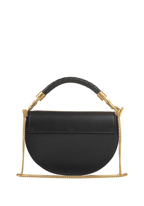 CHLOÉ Borsa Con Patta e Catena Marcie In Black - CHLOÉ Offerta San Valentino