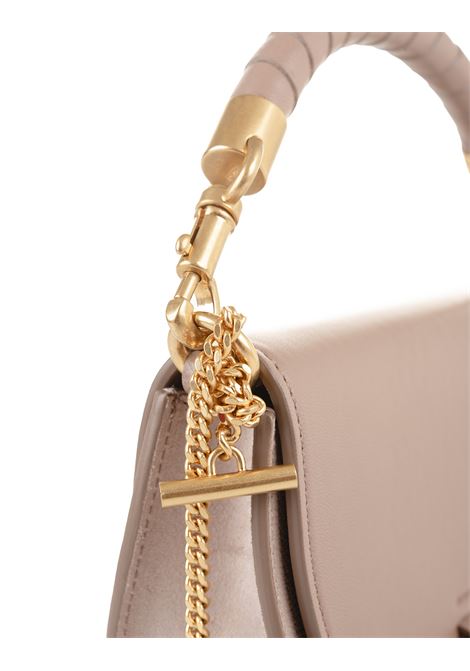 CHLOÉ Borsa Con Patta e Catena Marcie In Woodrose - CHLOÉ Offerta Anniversario