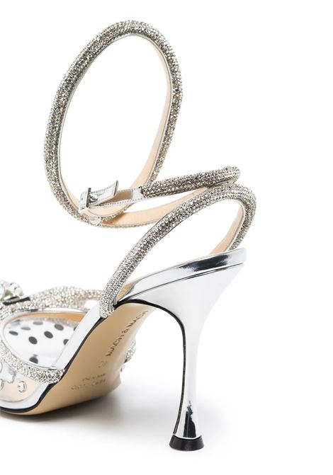 MACH & MACH Slingback Double Bow 100 mm Decorata Con Cristalli - MACH & MACH Grandi sconti