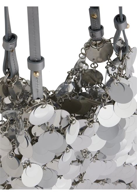 RABANNE Borsa Grande Sparkle Discs In Argento - RABANNE Liquidazione