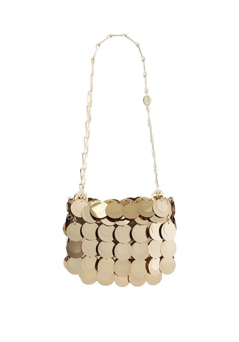 RABANNE Borsa Nano Sparkle Oro - RABANNE Comprane uno, ottenene uno gratis