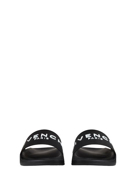 GIVENCHY Ciabatte GIVENCHY Paris In Gomma Nera - GIVENCHY Offerta settimanale