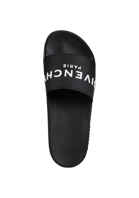 GIVENCHY Ciabatte GIVENCHY Paris In Gomma Nera - GIVENCHY Offerta settimanale