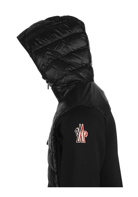 MONCLER GRENOBLE Cardigan Imbottito Nero Con Zip - MONCLER GRENOBLE Fino al 65% di sconto
