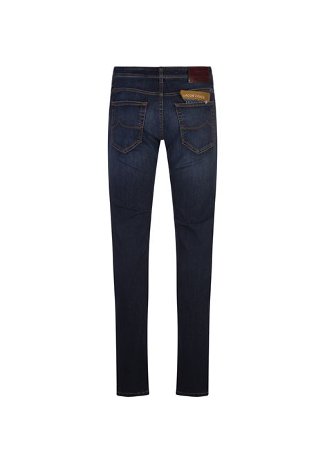 JACOB COHEN Jeans Nick Slim Fit In Denim Blu Scuro - JACOB COHEN Offerta speciale della fabbrica