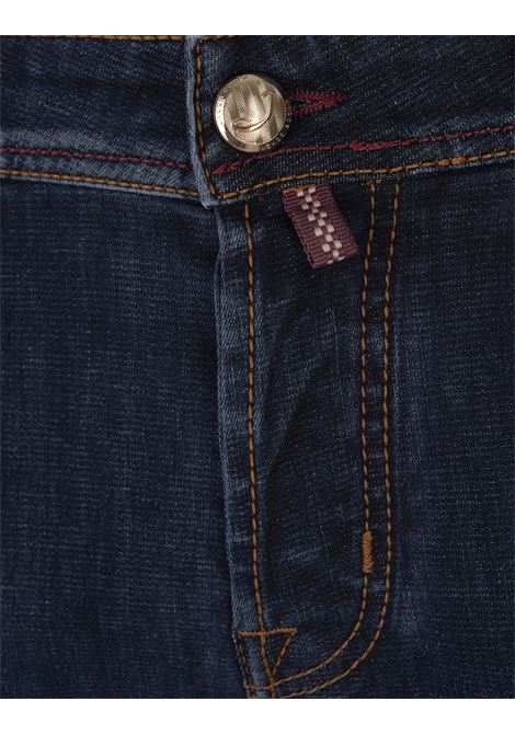 JACOB COHEN Jeans Nick Slim Fit In Denim Blu Scuro - JACOB COHEN Offerta speciale della fabbrica