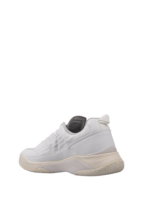 BOSS Sneakers Bianche In Materiali Misti Con Suola Antiscivolo - BOSS Discount Store per i nuovi prodotti