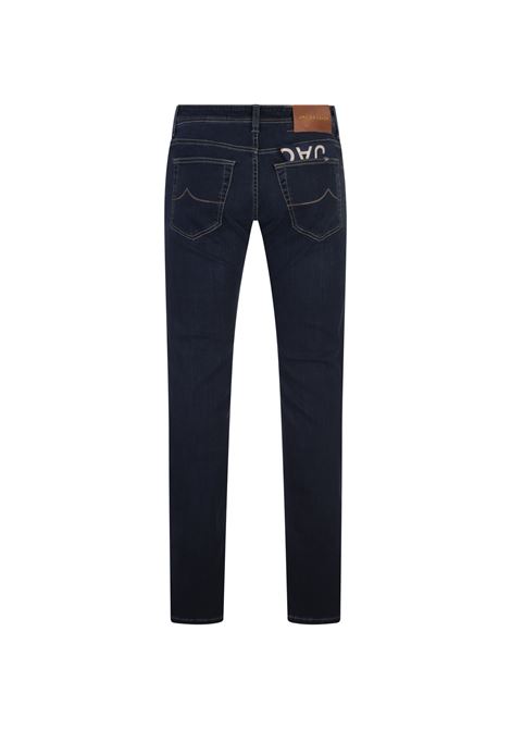 JACOB COHEN Jeans Slim Fit Nick In Denim Blu Medio - JACOB COHEN Qualità Garantita