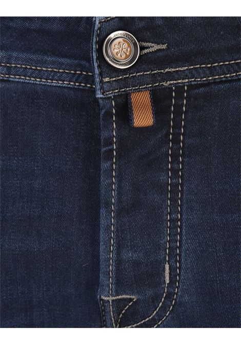 JACOB COHEN Jeans Slim Fit Nick In Denim Blu Medio - JACOB COHEN Qualità Garantita