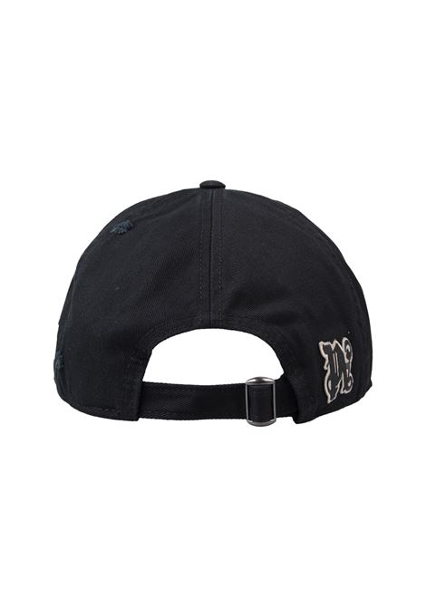 PALM ANGELS Cappello Da Baseball Logo Gothic Nero - PALM ANGELS Acquista Ora