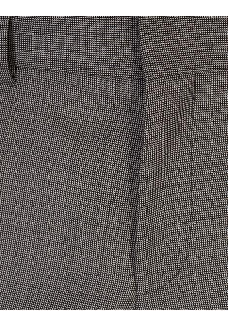 BOSS Abito Slim Fit Doppiopetto In Lana Grigio Con Micromotivo - BOSS Convenienza