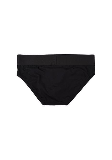 PALM ANGELS Set 2 Slip Neri Con Banda Logo - PALM ANGELS Negozio