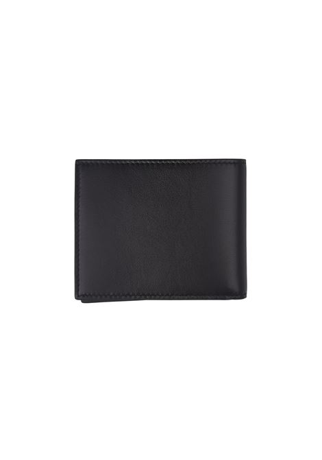 ALEXANDER MCQUEEN Portafoglio Bi-Fold Nero Con Logo - ALEXANDER MCQUEEN Sconto di tempo limitato