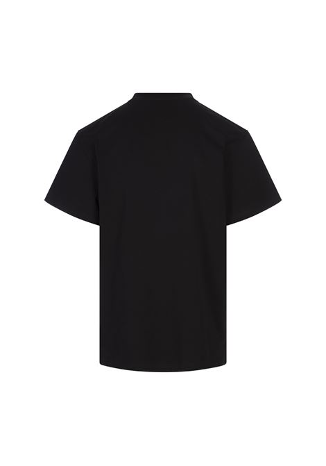ALEXANDER MCQUEEN T-Skirt Nera Con Skull Rovesciato - ALEXANDER MCQUEEN Offerta speciale