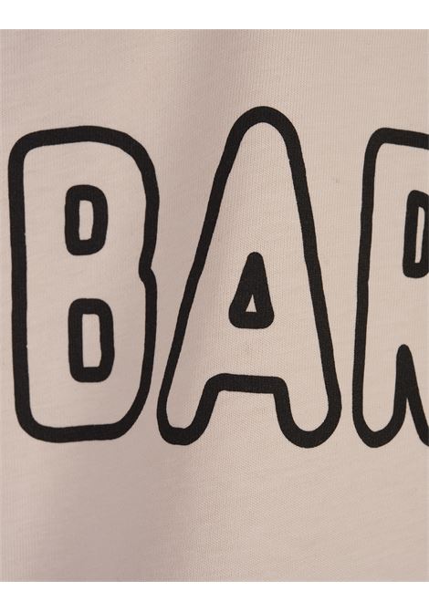 BARROW T-Shirt Bianca Con Stampa Flock - BARROW Comprare a buon mercato
