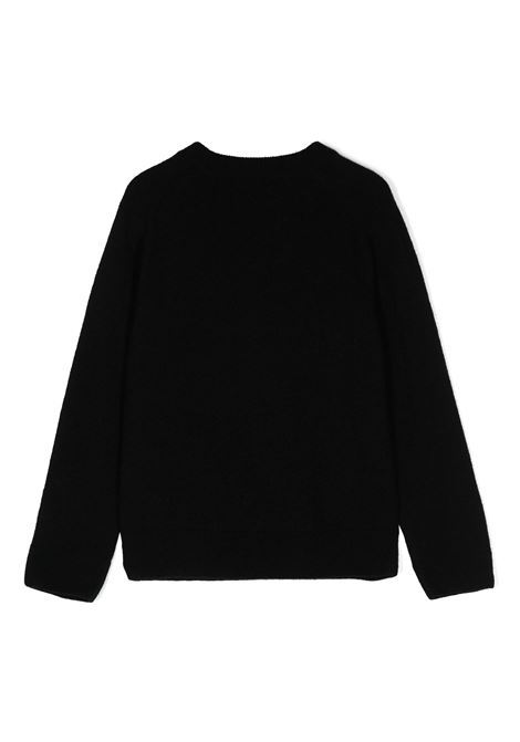BALMAIN KIDS Pullover Nero Con Logo e Bottoni - BALMAIN KIDS Offerta Giorno del Papà