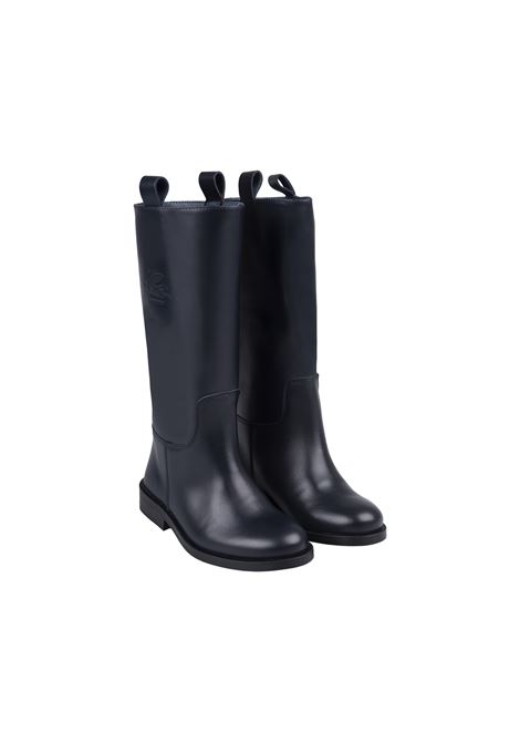 ETRO KIDS Stivali Pegaso Neri - ETRO KIDS Lightning offer