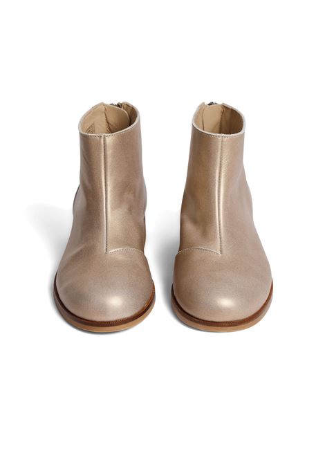 BONPOINT Stivaletti Giara In Pelle Oro - BONPOINT Super Saving Price