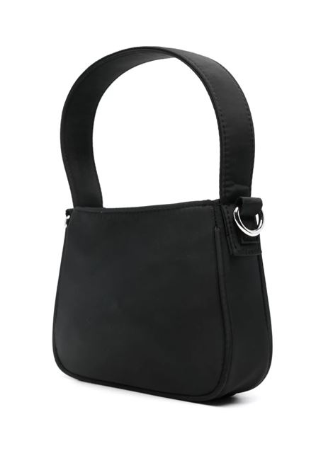 MISS BLUMARINE KIDS Borsa a Mano Nera Con Motivo Monogram Di Strass - MISS BLUMARINE KIDS Fino al 65% di sconto