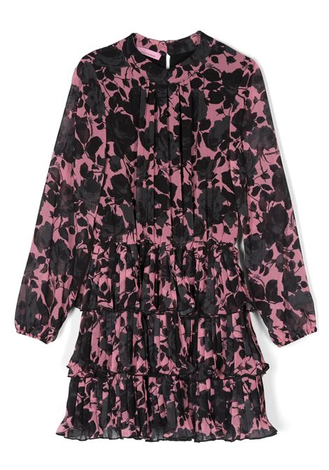 MISS BLUMARINE KIDS Vestitino Rosa Stampato - MISS BLUMARINE KIDS Esporta salva