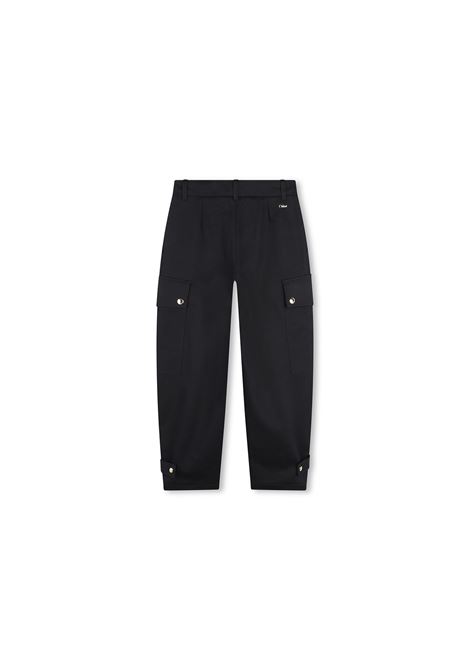 CHLOÉ KIDS Pantaloni Cargo Blu - CHLOÉ KIDS Qualità