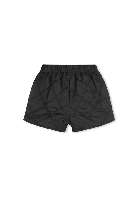 GIVENCHY KIDS Shorts Trapuntati Neri Con Motivo 4G Ricamato - GIVENCHY KIDS Qualità Garantita