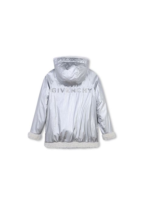 GIVENCHY KIDS Giacca Reversibile Bianca e Argento - GIVENCHY KIDS Negozi Online