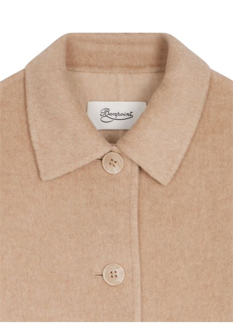 BONPOINT Cappotto Gracie In Lana e Cashmere Beige Melange - BONPOINT Acquista Ora