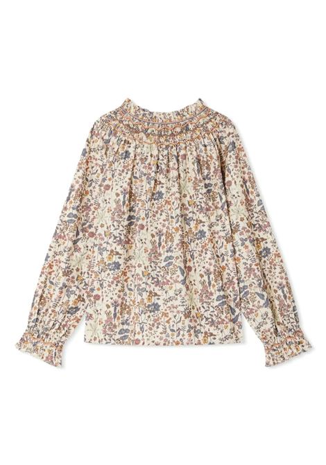 BONPOINT Blusa Petale In Tessuto Liberty - BONPOINT Fino Al -60%