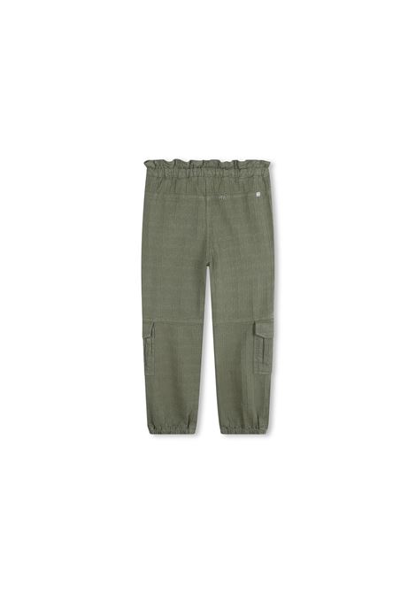 GIVENCHY KIDS Pantaloni Cargo Verdi Con Motivo 4G Jacquard - GIVENCHY KIDS Affare Del Giorno