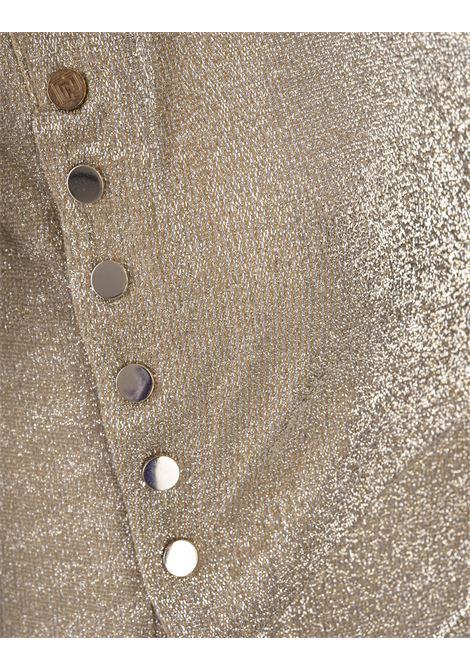 RABANNE Abito Corto In Lurex Dorato - RABANNE Saldi